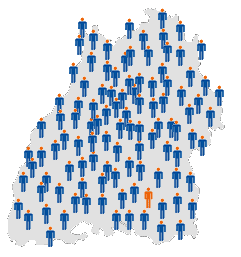 Netzwerkerinnen und Netzwerker im ganzen Land